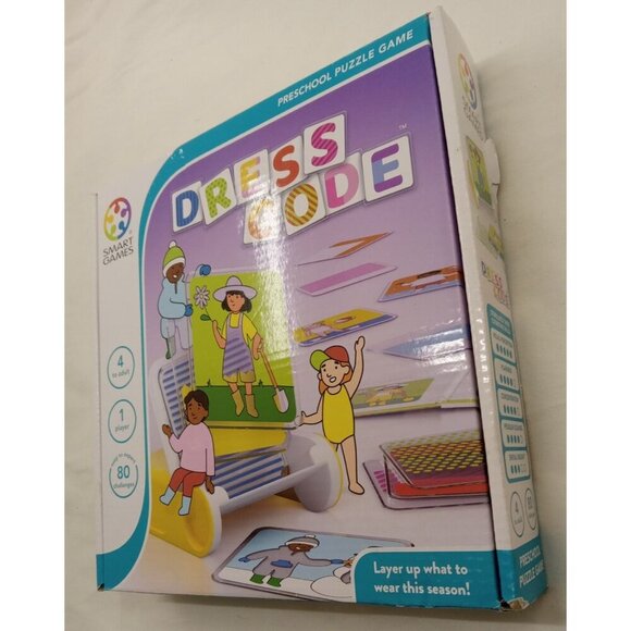 Dress Code Smart Games Puzzle Game – Fashion Matching Toy for Educational Fun - Picture 10 of 10